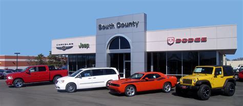 South county dodge - South County Dodge Chrysler Jeep RAM 7127 South Lindbergh Blvd, St. Louis, MO 63125 Service: 314-894-4230. Cancel. more info